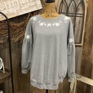 Isabel Maternity by Ingrid & Isabel Grey Sweatshirt